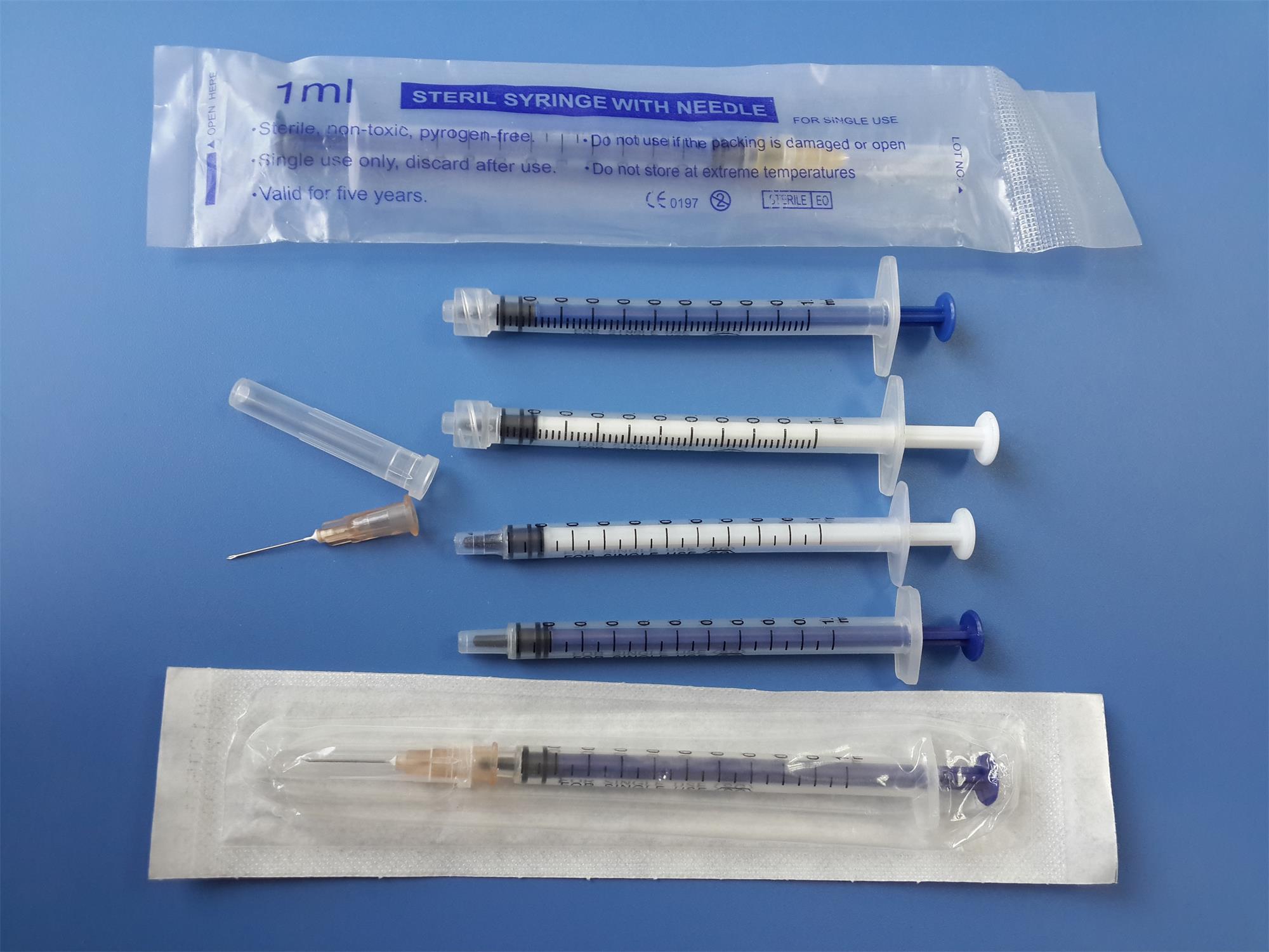 1ml Vaccine Syringe Luer Slip and Lock